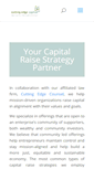 Mobile Screenshot of cuttingedgecapital.com